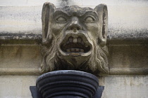 England, Oxford, Magdalen College, gargoyle.