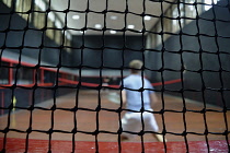 England, Oxford, Merton College, Real Tennis court.