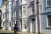 England, Oxford, Holywell street scene.