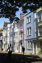 England, Oxford, Holywell street scene.