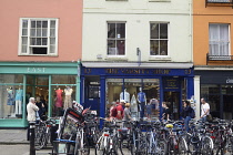 England, Oxford, Broad Street scene.