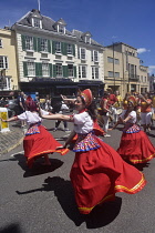 England, Oxford, Gay Pride march on Broad Street.