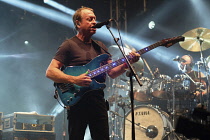 Music, Instruments, String, Electric Bass being played live on stage by Mark King with Level 42.