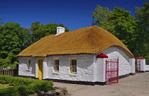 Ireland, County Down, Cultra, Ulster Folk and Transport Museum, Corradreenan Farmhouse.