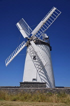 Ireland, County Down, Ballycopeland Windmill which is the only remaining working windmill in East Down, built in the late 18th century it was worked until the First World War when it fell into disrepa...