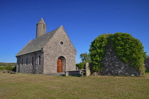 Ireland, County Down, Saul, Commemorative church built in 1933 on the site of St Patrick's first church in Ireland.