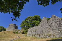 Ireland, County Down, Dundrum Castle ruin.