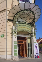 Slovenia, Ljubljana, Urbanc Palace, Former 1903 French Art Nouveau style building now a posh shopping mall.