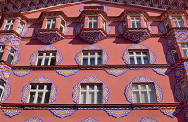 Slovenia, Ljubljana, The Art Nouveau former Cooperative Business Bank.