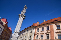 Slovenia, Ljubljana, Old Town, Hercules Fountain.