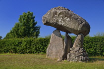 Ireland, County Louth, Carlingford Peninsula, Proleek Dolmen.