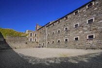 Ireland, County Wicklow, Wicklow town, Wicklow Historic Gaol, Courtyard.