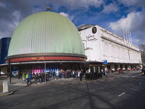 England, London, Westminster, Exterior of Madame Tussauds visitor attraction on the Marylebone Road.