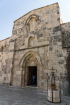 Israel, Jerusalem, The Church of Saint Anne in the Muslim Quarter of the Old City. The Old City of Jerusalem and its Walls is a UNESCO World Heritage Site. The Church of Saint Anne was built between 1...