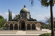 Israel, Church of the Beatitudes, Church of the Beatitudes is a Roman Catholic church built in 1938 in neo-Byzantine style on the site of an earlier Byzantine church marking the traditional site of th...