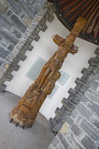 Northern Ireland, County Fermanagh, Irvinstown, Garden of the Celtic Saints, The Penal Crucifix.