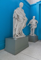 Ireland, County Cork, Cork City, Crawford Art Gallery, Statue of William Pitt the Elder by Joseph Wilton.