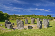 Ireland, County Cork, Drombeg, Drombeg Stone Circle.