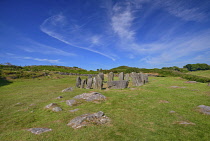 Ireland, County Cork, Drombeg, Drombeg Stone Circle.
