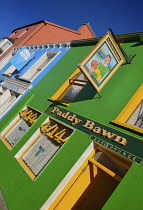 Ireland, County Kerry, Dingle, Facade of Paddy Bawn Brosnans Pub named after the famous Kerry Gaelic footballer of the 1940â��s.