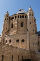 Israel, Jerusalem, Mount Zion, The Dormition Abbey was built by Benedictine monks on the site of an earlier Byzantine church called Hagia Sion, constructed in the early 5th Century A.D. and destroyed...