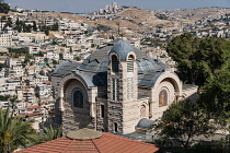 Israel, Jerusalem, St. Peter Gallicantu, The Church of Saint Peter in Gallicantu is a Roman Catholic church built on the traditional location of the palace of Caiaphas, the high priest, on the eastern...