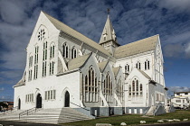 Guyana, Demerara-Mahaica Region, Georgetown, St. George's Anglican Cathedral at 143 feet tall, is one of the tallest timber-built buildings in the world.  It was dedicated in 1894 and is a National Mo...