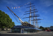 England, London, Greenwich, The Cutty Sark.