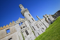 Republic of Ireland, County Carlow, Duckett's Grove, ruin of the 19th century home of the Duckett family.