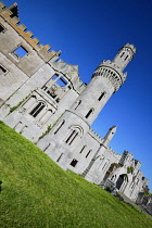 Republic of Ireland, County Carlow, Duckett's Grove, ruin of the 19th century home of the Duckett family.