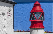 Republic of Ireland, County Sligo, Rosses Point, Old Red Harbout Light.