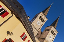 Germany, Bavaria, Berchtesgaden, Stiftskirche or The Collegiate Church of St Peter and John the Baptist.