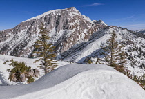 Germany, Bavaria, Berchtesgaden, Berchtesgadener Alps, View from the summit of the Jenner Mountain.