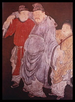 China, Painting, Sketch of traditional chinese poet Li Bai.