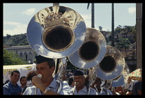 Brazil, Minas Gerais , Brass Band