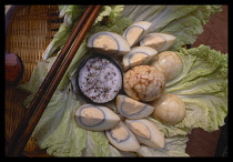 China, Food, Marbled tea eggs.