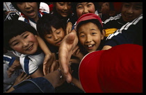 Japan, schoolkids.