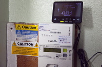 Industry, Power, Electricity, New Smart Meter fitted to domestic home supply.