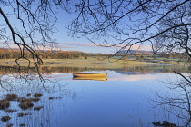 Ireland, County Sligo, Lough Gill at Hazelwood.