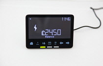 Industry, Power, Electricity, New Smart Meter fitted to domestic home supply.