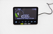 Industry, Power, Electricity, New Smart Meter fitted to domestic home supply.