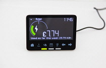 Industry, Power, Electricity, New Smart Meter fitted to domestic home supply.