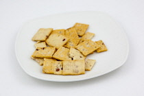 Food, Snacks, Baked, Italian crackers with cranberry & sesame seeds.
