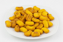 Food, Snacks, Crunchy baked wheat cheese flavoured bitesize shapes.