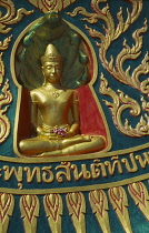 Thailand, Koh Samui, North coast  Golden Buddha at Big Buddha Temple.