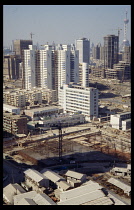 China, Shaanxi, Shanghai, Pudong the worlds largest building project.