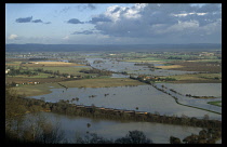 Weather, Floods, River Ouse flooded.
