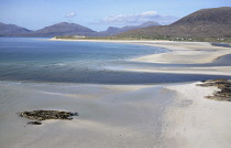 Scotland, Western Isles, Harris, Aird Niosaboist beach.