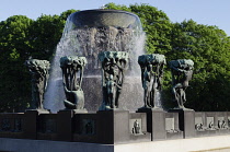 Norway, Oslo, Vigeland sculture park.
