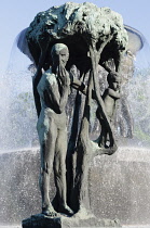 Norway, Oslo, Vigeland sculture park.